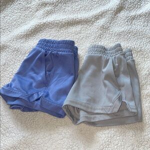 Athletic Works Kids Blue and Gray Shorts